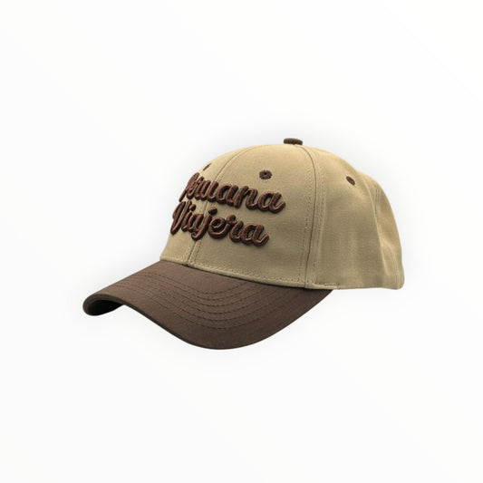 Gorra Peruana Viajera - Beige y Marrón