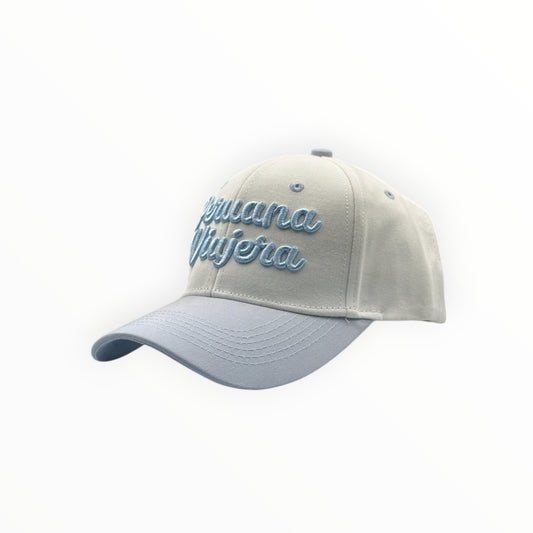 Gorra Peruana Viajera - Blanco y Celeste