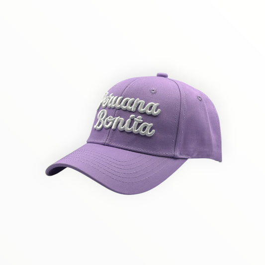 Gorra Peruana Bonita - Morado y Blanco