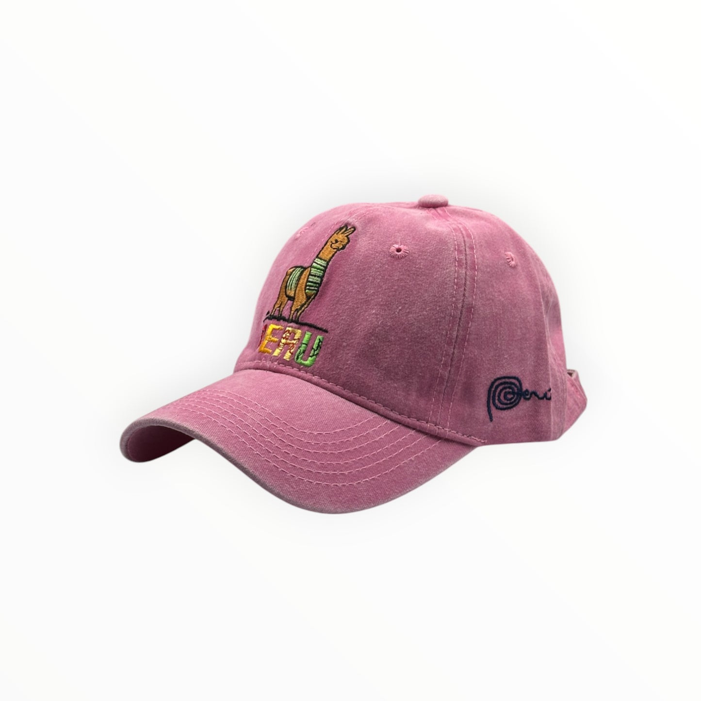 Gorra Llama Perú - Rosado