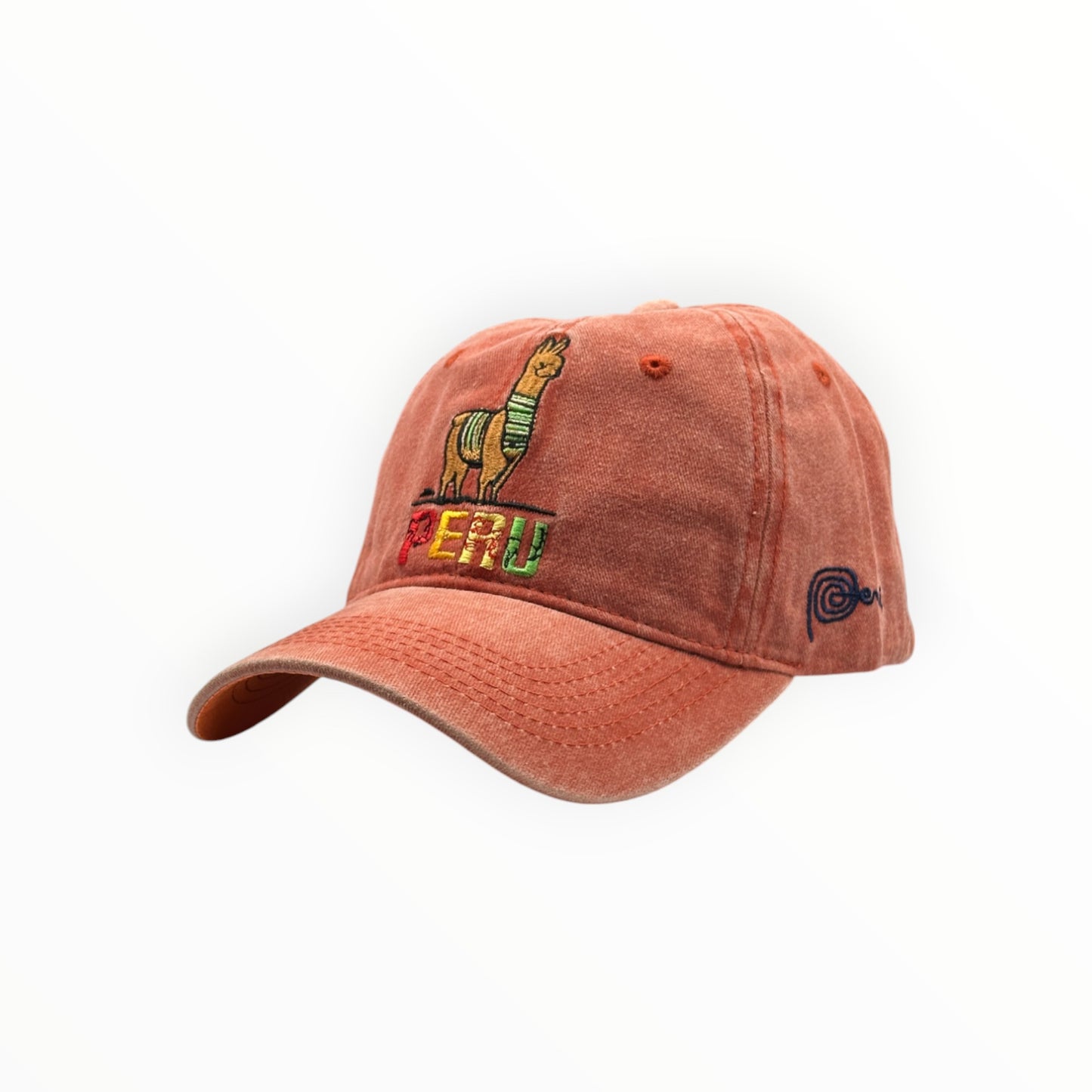 Gorra Llama Perú - Naranja