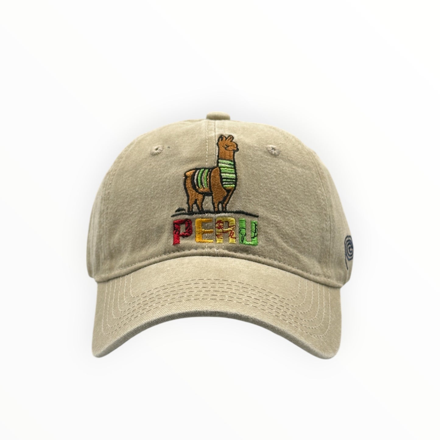 Gorra Llama Perú - Beige Claro