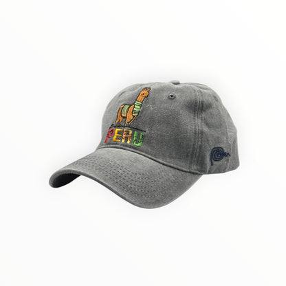 Gorra Llama Perú - Plateado