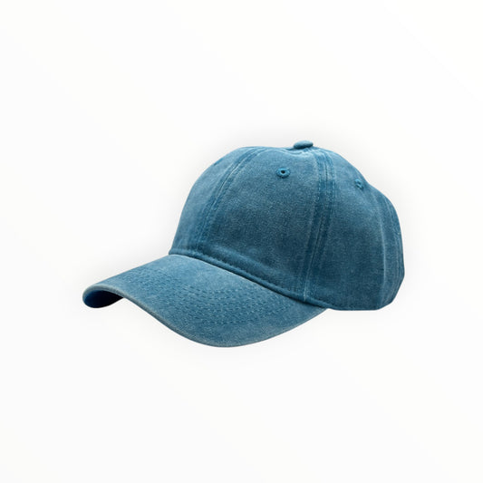 Gorra Vintage Prelavada - Celeste