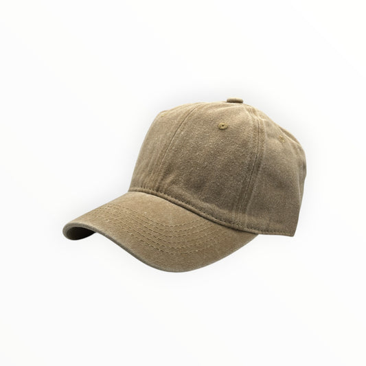 Gorra Vintage Prelavada - Beige