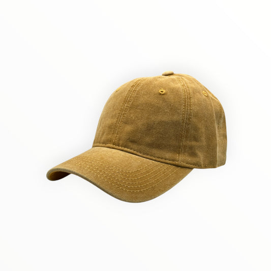 Gorra Vintage Prelavada - Amarillo