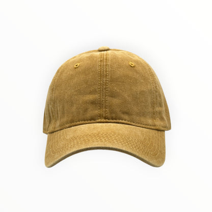 Gorra Vintage Prelavada - Amarillo