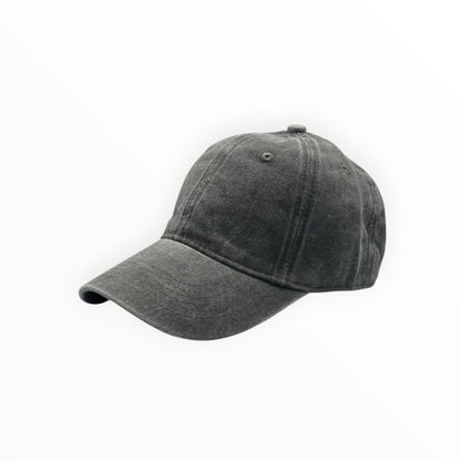 Gorra Vintage Prelavada - Gris